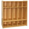 Tot Mate Preschool Floor Locker ReadyToAssemble TM2433R.S2222